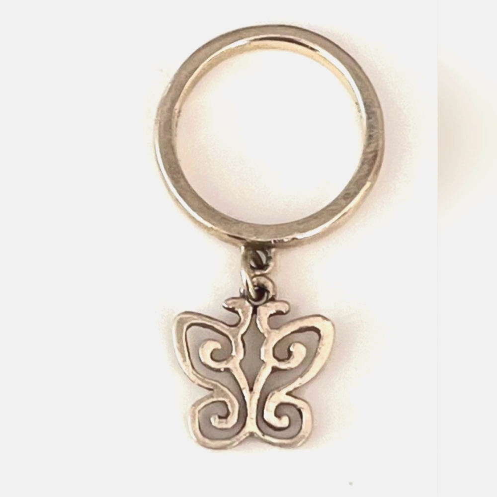 James Avery Retired Butterfly Dangle Ring